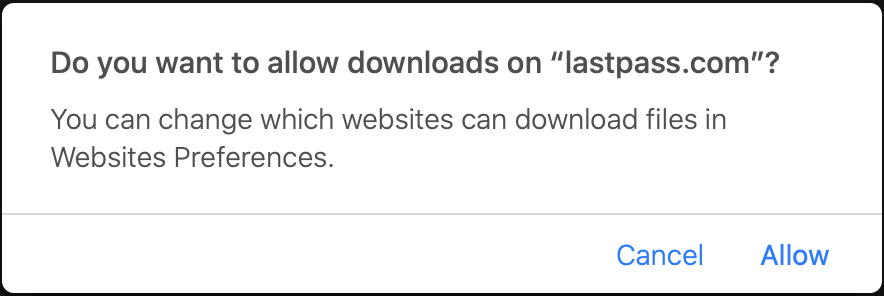 allow download